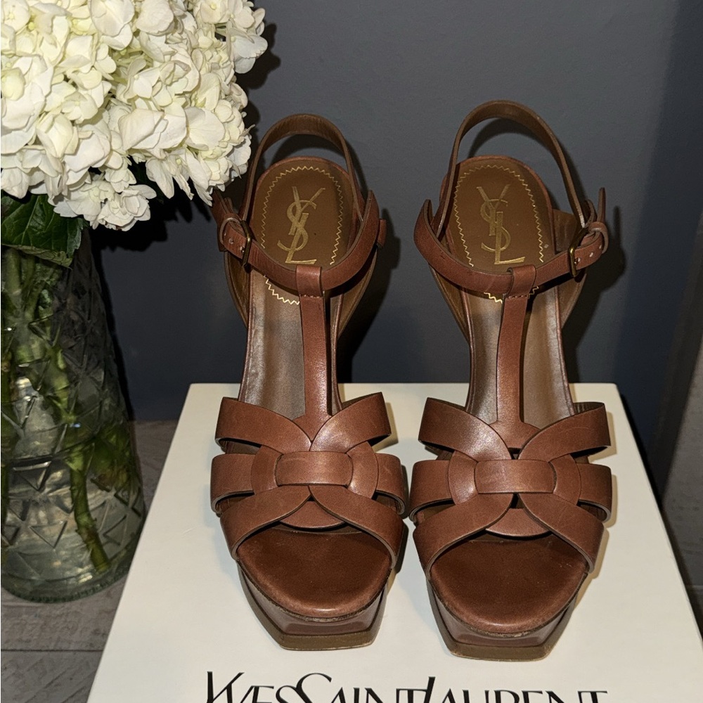 Yves Saint Laurent Tribute Sandals